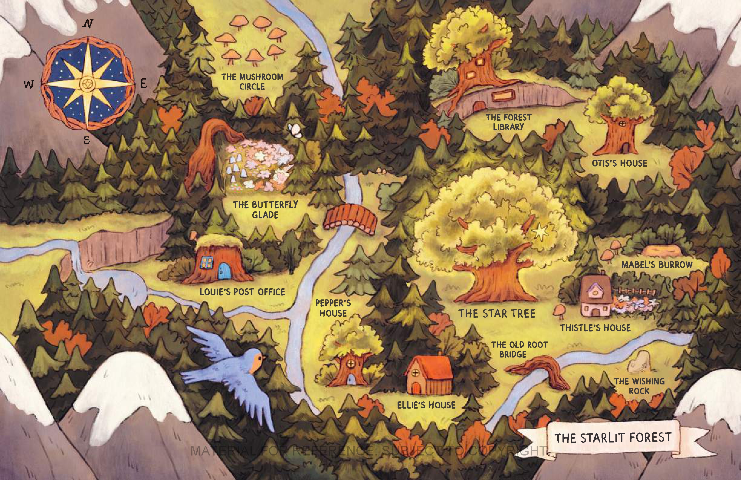 A Starlit Forest Tale: The Star Tree