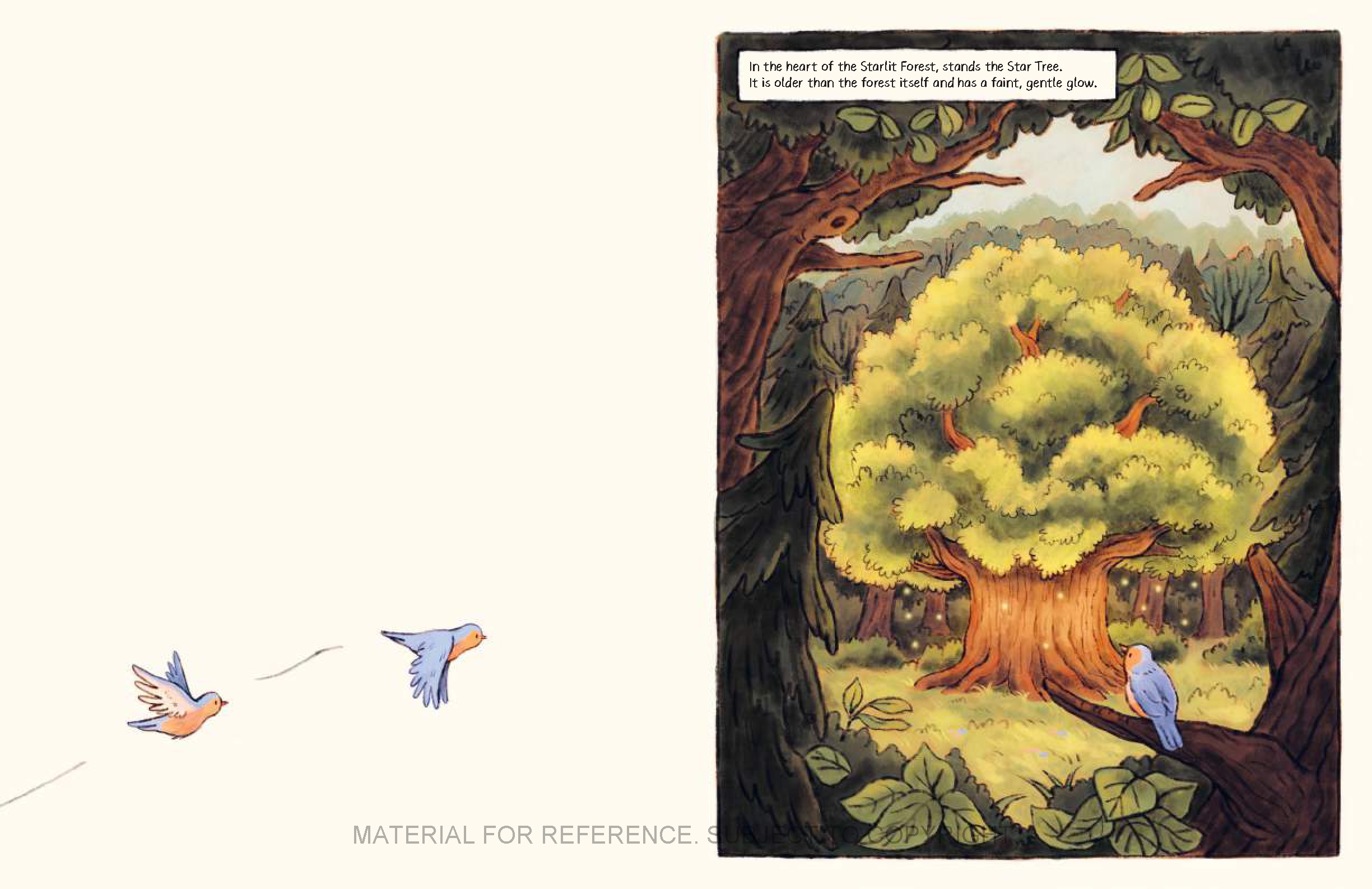 A Starlit Forest Tale: The Star Tree