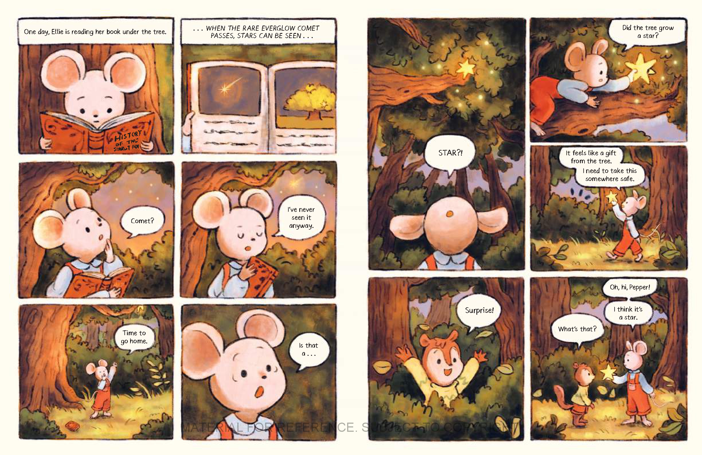 A Starlit Forest Tale: The Star Tree