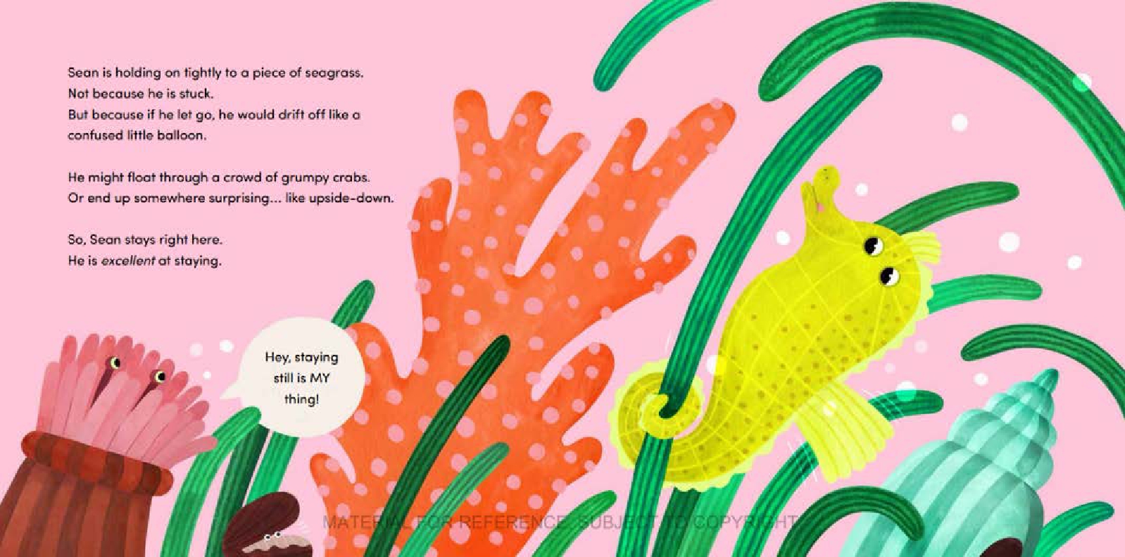 This is What a Seahorse Does