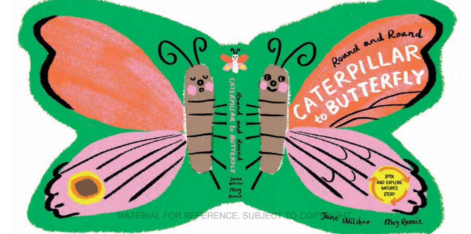 Round and Round Nature Stories: Caterpillar to Butterfly