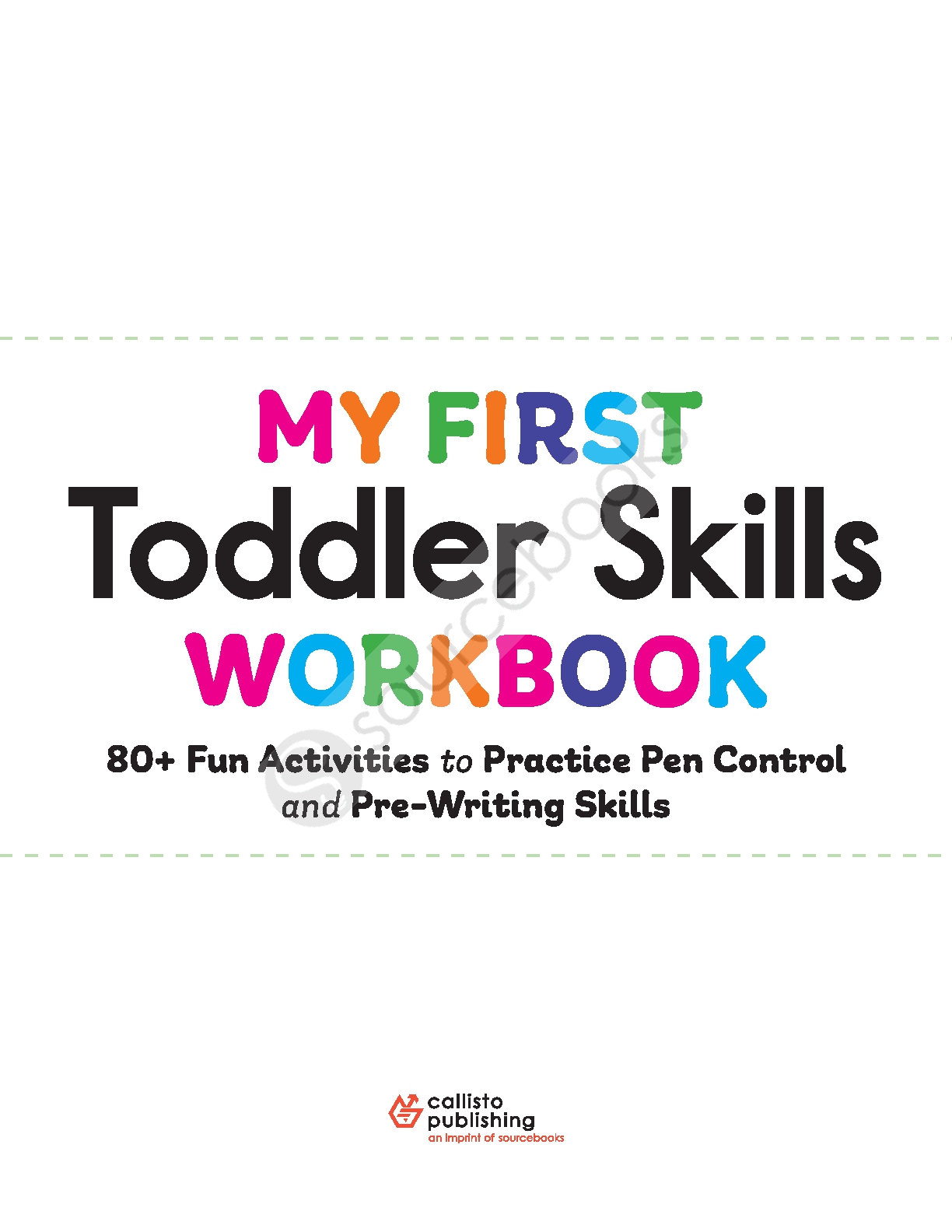 My First Toddler Skills Workbook