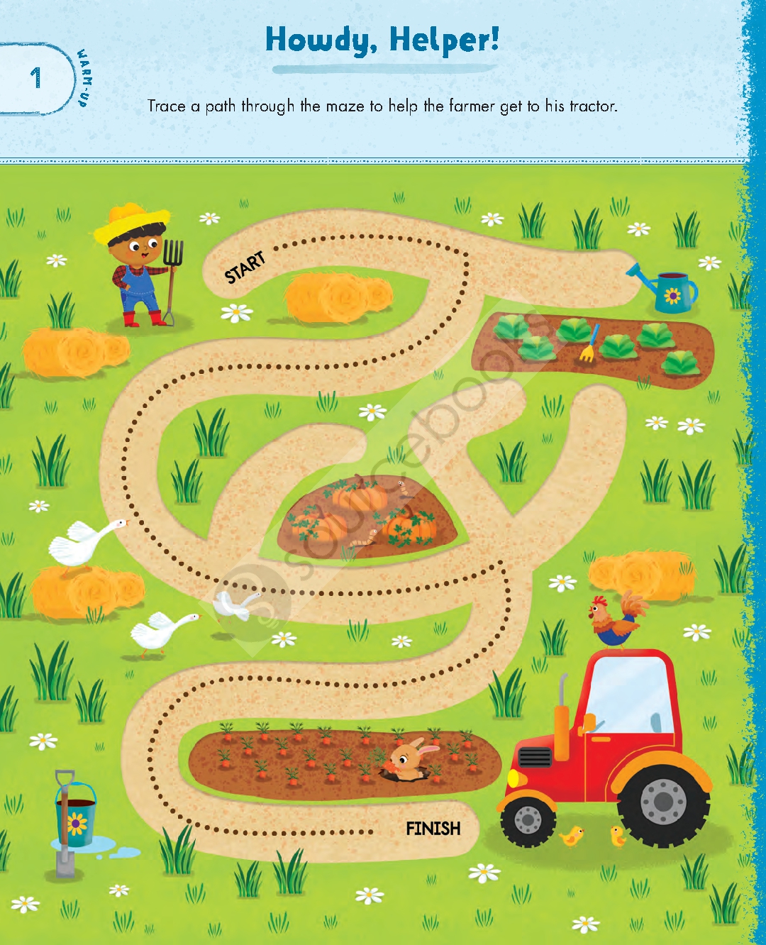 Toddler Activity Book On the Farm