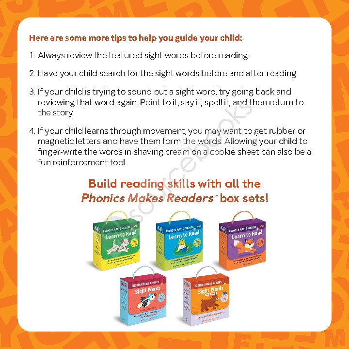 Phonics Makes Readers: Sight Words First Grade