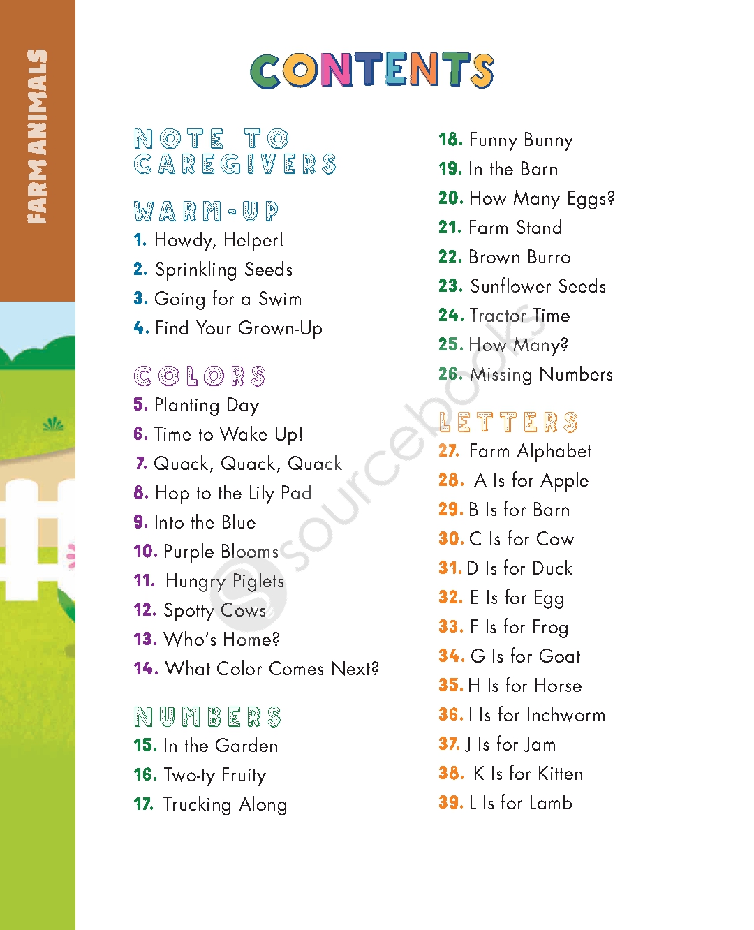 Jumbo Preschool Activity Book: Farm Animals, Ocean Animals, and Things That Go