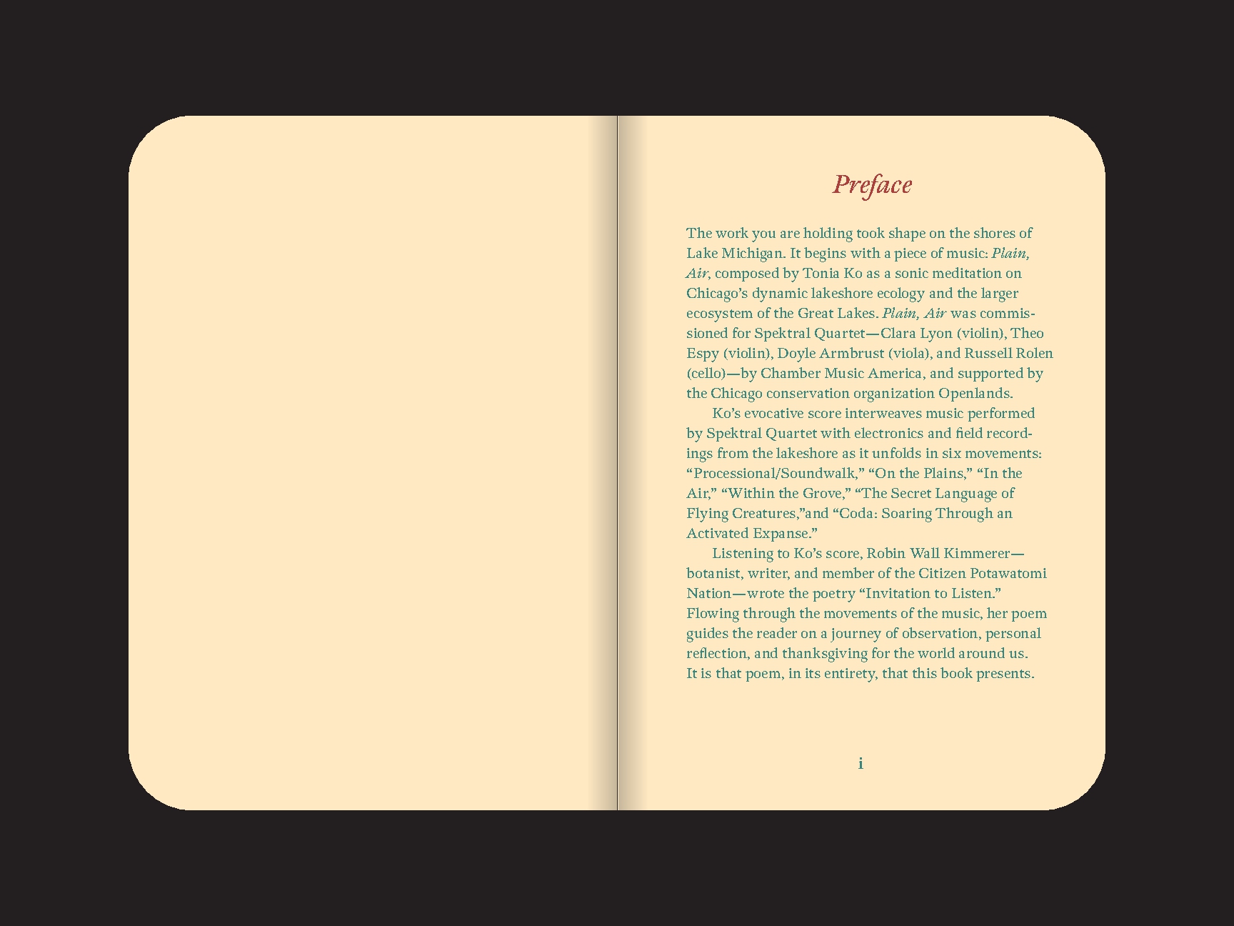 Invitation to Listen: The Poetry of Plain, Air