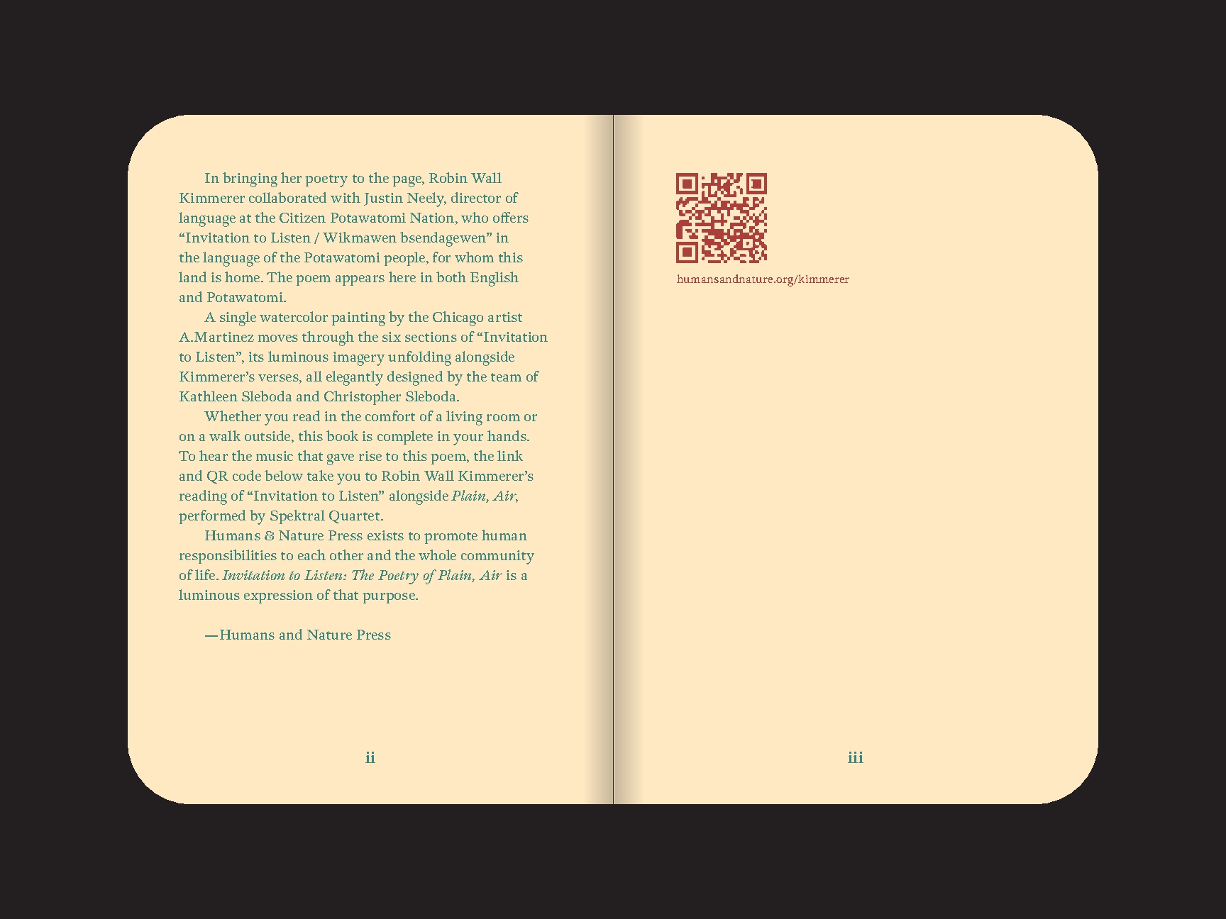 Invitation to Listen: The Poetry of Plain, Air
