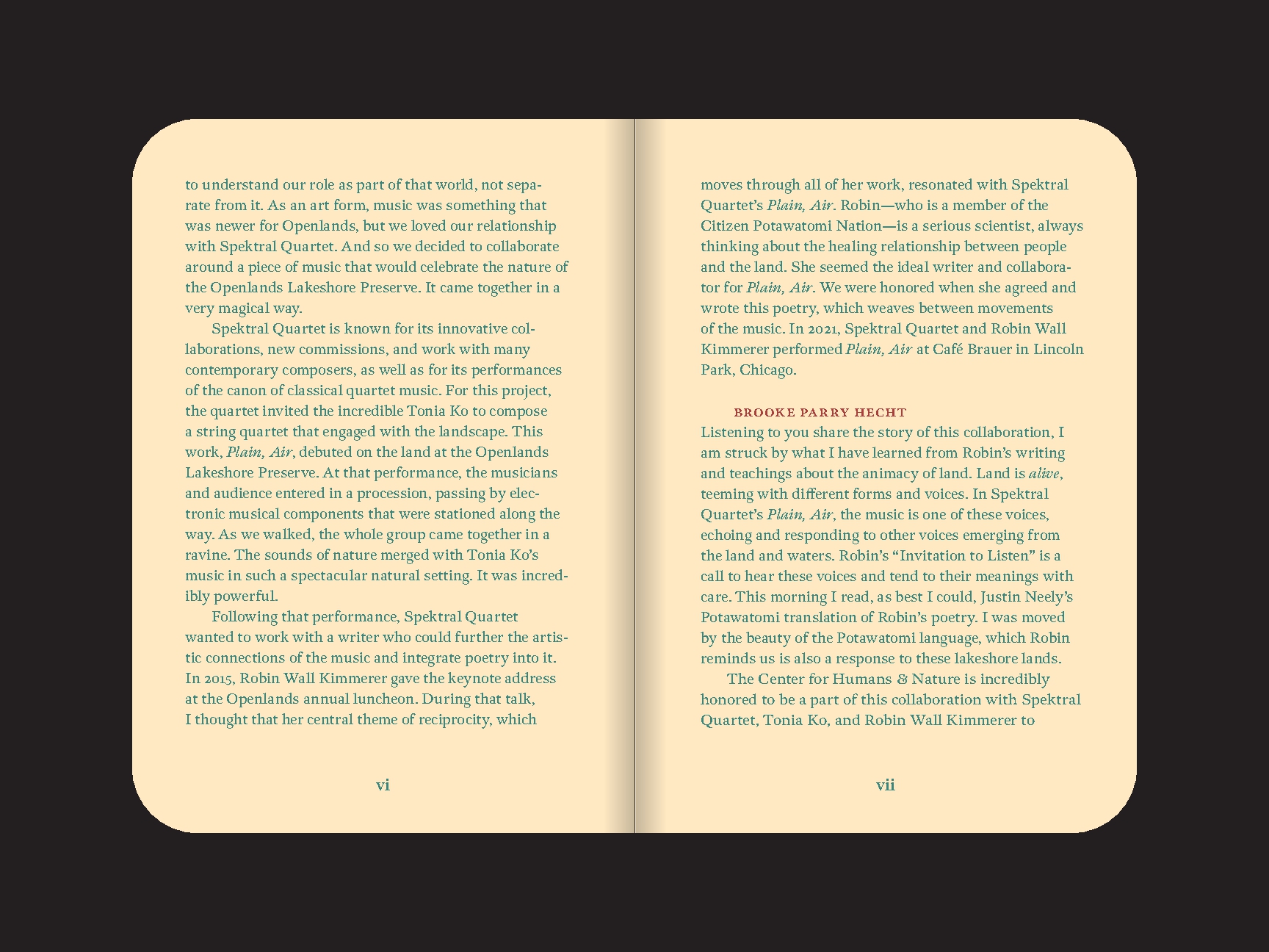 Invitation to Listen: The Poetry of Plain, Air