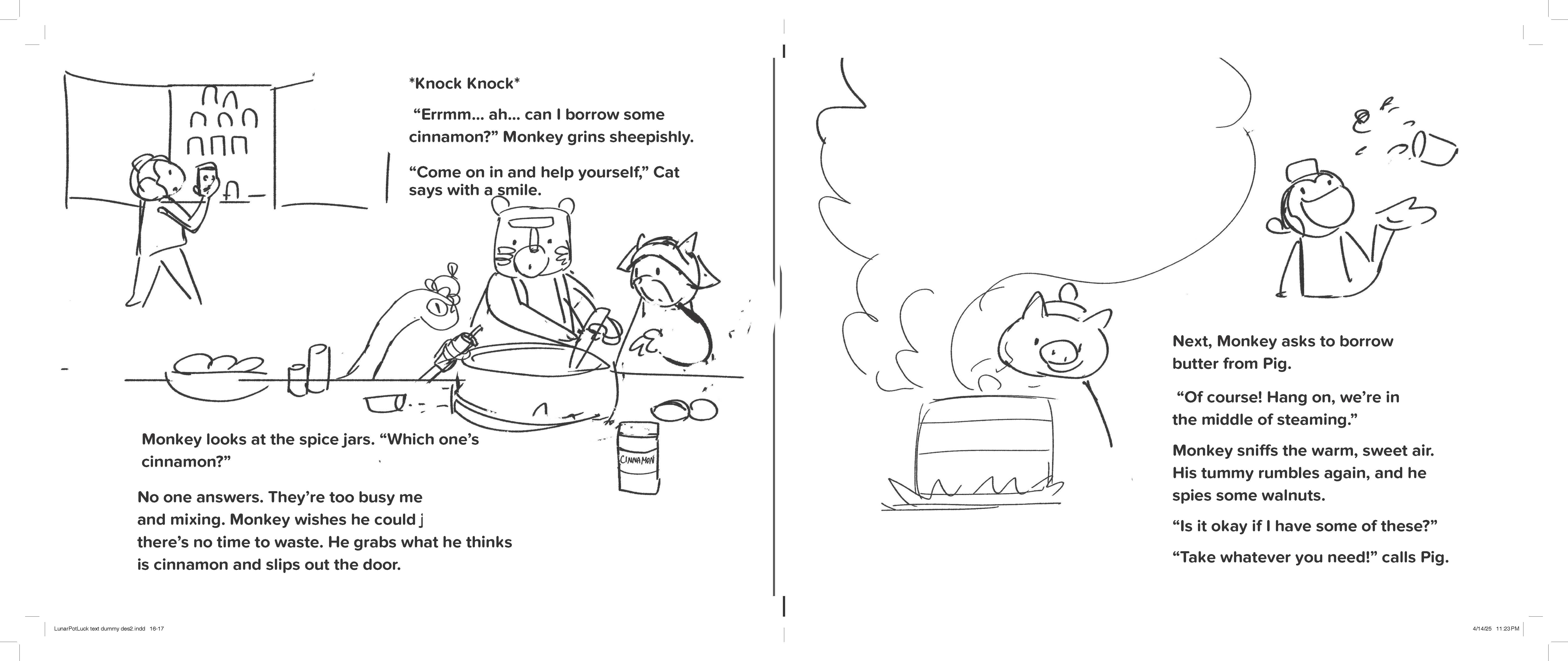 Monkey's Sweet Surprise: A Lunar New Year Mix-Up