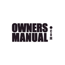 Owners Manual Press